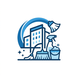 상업 및 사무 공간 서비스 아이콘